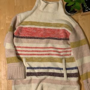 NWT Anthropologie Oversized Striped Sweater